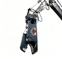 Offre Spéciale : Équipement de recyclage environnemental, Accessoires pour mini-excavatrices, Cisailles hydrauliques à bec d'aigle avec rotation à 360° ° Rotatif