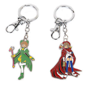 <span class=keywords><strong>Llavero</strong></span> de Anime <span class=keywords><strong>Card</strong></span> <span class=keywords><strong>Captor</strong></span> <span class=keywords><strong>Sakura</strong></span>, Personaje de Dibujos Animados, <span class=keywords><strong>Llavero</strong></span> de Metal - Product Image 2