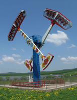 Nouveaux produits jeux de machine de parc à thème en plein air Super bateau frisson Kamikaze Ride amusement ranger à vendre