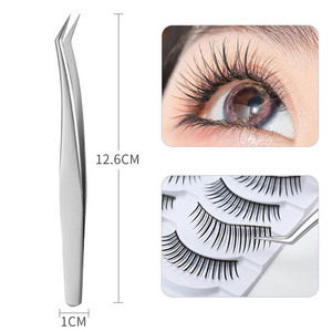 Pince à cils en acier inoxydable de marque privée pour filles populaires Pointe pointue Volume Extension de cils <span class=keywords><strong>Twizzler</strong></span> à faible quantité minimale de commande - Product Image 2