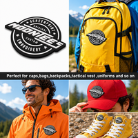 Écussons personnalisés en PVC écologique avec fixation auto-agrippante pour clubs de plein air, équipement de randonnée et uniformes