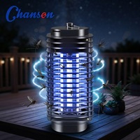 Raquette anti-moustiques électrique rechargeable USB avec lampe répulsive et attractrice de moustiques