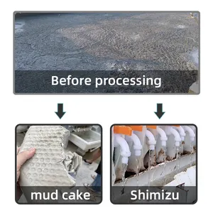 Pressure Filter Equipment For Mud Water-Solid-Liquid Separation In Marble Wastewater Treatment