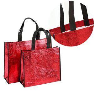ถุงช้อปปิ้งแบบไม่ทอเคลือบลามิเนต รีไซเคิลได้ ขายส่ง - Product Image 2