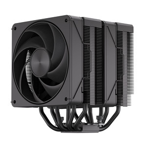 SilverStone FM620 Pro Nero Dissipatore CPU a Doppia Torre con 6 Heat Pipe, Raffreddamento ad Aria, Saldatura a Riflusso, Ventola di Raffreddamento CPU - Product Image 1