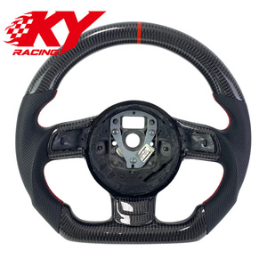 Volant sport personnalisé en fibre de carbone pour Audi TT TTS TTRS R8 V8 V10 A7 A4 A5 S3 S4 S5 RS5 B8 A6 S6 RS6 C6 RS4 C7 Q5 - Product Image 1