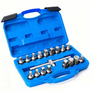 DZT/Dongzhe Automotive Oil Pan Screw Removal <b>Tool</b> 1/2 In Socket Wrench <b>Set</b> For Car Repair And <b>Mechanical</b> Maintenance - Product Image 1
