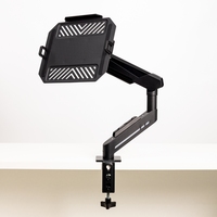 Soporte de Monitor Individual para Computadora, VESA 75/100 mm, Compatible con Monitores de hasta 32 Pulgadas, Brazo Mecánico