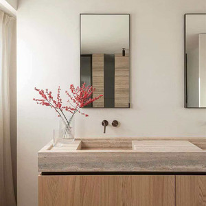 Grande dalle <span class=keywords><strong>de</strong></span> <span class=keywords><strong>travertin</strong></span> argenté poli au design moderne pour salons, salles à manger et comptoirs <span class=keywords><strong>de</strong></span> <span class=keywords><strong>salle</strong></span> <span class=keywords><strong>de</strong></span> <span class=keywords><strong>bain</strong></span> - Vente en gros directe usine - Product Image 2