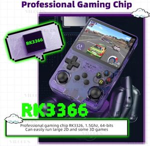 R36s Cổ Điển Retro Cầm Tay Chơi Game Giao Diện Điều Khiển Với 64G Thẻ Linux Hệ Thống Chơi Game 13 Giả Lập 3.5-Inch IPS Màn Hình Cổ Điển Arcade Trò Chơi - Product Image 3