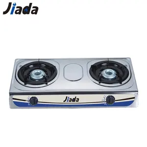 Household standard double burner gas stove 2 burner stainless steel gas stove kitchen appliance