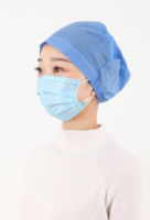Bonnet chirurgical jetable SMS certifié CE, ajustement parfait, facile à porter, vente en gros, anti-poussière pour hôpitaux, salles d'opération, cliniques dentaires