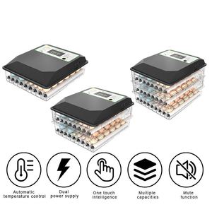 Thương Mại Thông Minh Hộ Gia Đình Dual Power Supply 1 Lớp 64 Lồng Ấp Trứng Haching Trứng Lồng Ấp <span class=keywords><strong>Fan</strong></span> Đối Với Lồng Ấp - Product Image 3