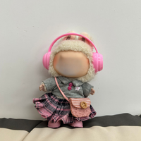 Vêtements pour poupée Lafufu 1ère, 2ème et 3ème génération, pendentif rigide, style JK fille, mignon, poupée en coton, matériau sûr, certifié EN71