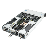 Serveur de Deep Learning 2U ESC4000A-E12, un seul processeur EPYC 9004, 4 GPU, rack HPC