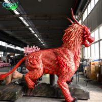 Le parc d'attractions Gecai est un modèle de monstre ambulant télécommandé appelé Kirin.