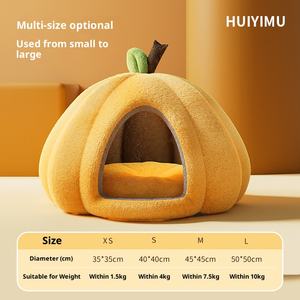 Casa para gatos cerrada para todas las estaciones, cama para gatos para gatitos, gatos, perros pequeños, invierno, cálido, descanso interior diario, días fríos, uso acogedor, suministros para mascotas - Product Image 5