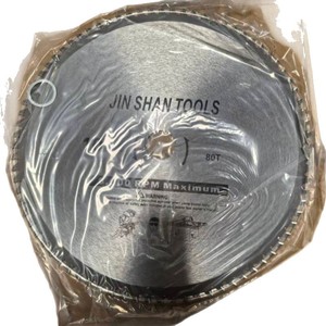 Jin Shan Tools 10 In Circular Saw Blade 80T Wood Cutting Industrial Grade - Product Image 5