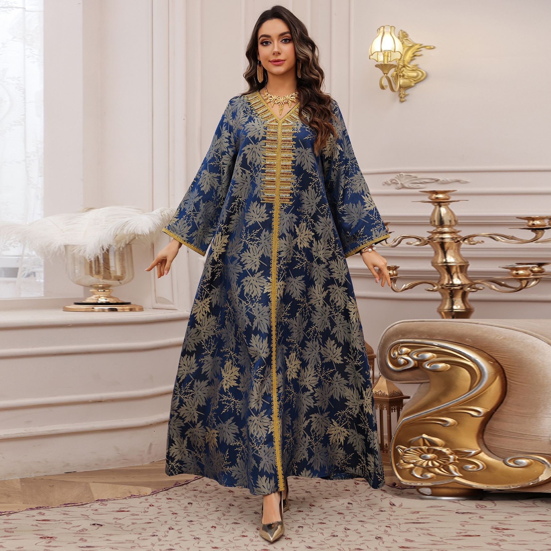 Luxury Designer Arabian Dresses - Elegant Muslim Fashion