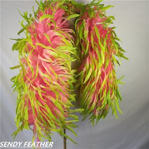 Boa de Plumas de Gallo con Punta de Color, 2 Metros de Largo, para Samba, Fiestas, Venta al Por Mayor a Precio Económico - Product Image 2