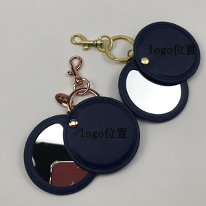 Personalized New Style Portable Handheld Mirror Travel Cosmetic Mirror Elegant Makeup Pocket Mirror for Gifts