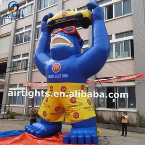 Publicidad <span class=keywords><strong>de</strong></span> mono gigante personalizada con un globo <span class=keywords><strong>de</strong></span> gorila inflable para coche para concesionario <span class=keywords><strong>de</strong></span> <span class=keywords><strong>coches</strong></span> - Product Image 4