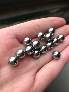 Bolas de acero sólido de bajo precio de 15 mm y 8 mm para tirachinas con superficie pulida - Product Image 2