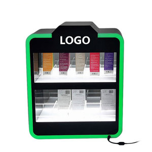 Nhà máy trực tiếp xuyên biên giới bán buôn <span class=keywords><strong>Acrylic</strong></span> hiển thị điện tử đứng hộp xì gà hiển thị tủ tùy chỉnh - Product Image 1