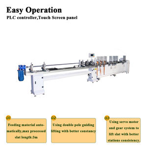 Maquina de punzonado para persianas venecianas, completamente automatico, de madera - Product Image 2