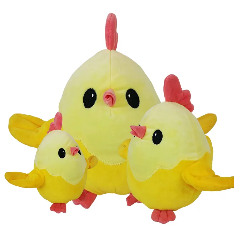 Frohe Ostern Geschenk Soft Baby Toy Huhn Kuscheltier Yellow Chicken Toy