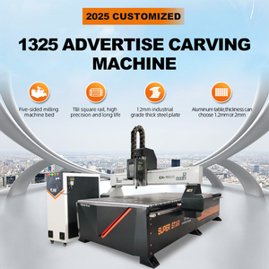 เครื่องแกะสลักไม้ 3 มิติ รุ่น Sameng Sameng 1325 Bibo ใช้งานง่าย ขนาด 4x8 พร้อมราคา เครื่องเราเตอร์ออกแบบประตูไม้อัตโนมัติ - Product Image 2