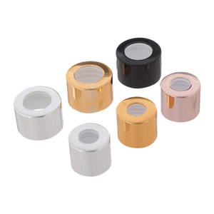 Couvercle <span class=keywords><strong>en</strong></span> aluminium avec diffuseur de rosée coloré, nouveau, personnalisé, capuchon <span class=keywords><strong>en</strong></span> aluminium avec insertion <span class=keywords><strong>en</strong></span> plastique, capuchons de bouteille de parfum - Product Image 1