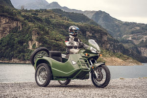 Color fresco, muy atmosférico, adecuado para que dos personas lo monten, <span class=keywords><strong>triciclo</strong></span> eléctrico <span class=keywords><strong>verde</strong></span> militar - Product Image 4