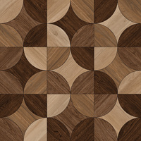 Carrelage en porcelaine mate 800x800 motif parquet géométrique imitation bois, antidérapant, pour salon, salle de bain, appartement - Usine de Foshan