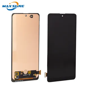 โทรศัพท์มือถือ Full Original LCD หน้าจอสัมผัสจอแสดงผล LCD Digitizer สําหรับSamsung Galaxy A71 4G A71 5G LCDพร้อมกรอบเปลี่ยน