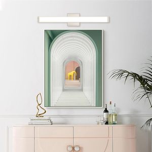 Aluminium Style Moderne 24 Pouces 12W Maquillage Luminosité 5CCT Luminaires Muraux IP44 LED Salle de Bain Vanité Miroir Lumière - Product Image 3