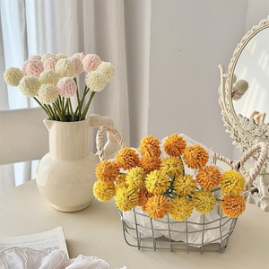Bolas <span class=keywords><strong>de</strong></span> Flores Artificiales Simuladas, Crisantemos y Dientes <span class=keywords><strong>de</strong></span> León, Marca Floson, Elegantes y Ecológicas - Product Image 1
