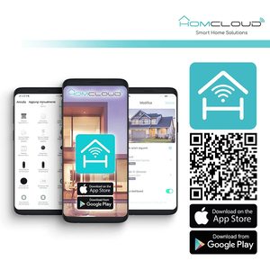 Homcloud 5 metri Smart wi-fi RGB + Kit striscia LED bianco caldo di controllo vocale stringhe di luce 5050 SMD diodi DC 5V & DC 24V ingresso - Product Image 6