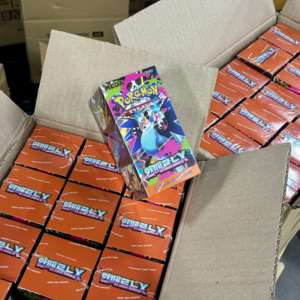 Boîte <span class=keywords><strong>de</strong></span> collection haut <span class=keywords><strong>de</strong></span> gamme officielle <span class=keywords><strong>Pokémon</strong></span> TCG Terastal Festival EX (version coréenne) - <span class=keywords><strong>Deck</strong></span> préconstruit + boosters - Product Image 5