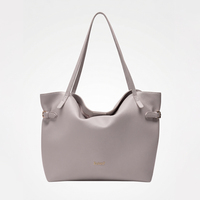 Sac fourre-tout en cuir véritable grainé LZ Supplier, grande capacité, sac à main pour femme, élégant sacoche pour ordinateur portable