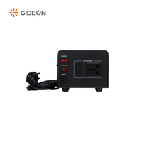 Stabilisateur de tension automatique 500W 1000W 2000W, type relais, 80% de puissance, AVR, écran LCD, régulateur de tension pour usage domestique