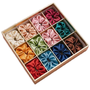 En gros : Scrunchies, Bandeaux et Accessoires pour cheveux en satin de soie - Product Image 1