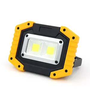 30W Led Portable Spotlight Led Work Light Rechargeable 18650 or AA Battery Outdoor Lamp For Hunting Camping Latern Flashlight