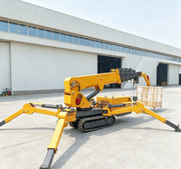 Grue araignée rotative à 360 degrés avec palier de rotation pour un pivotement fluide