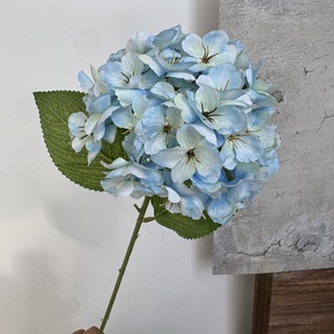 Jinxi <b>Artificial</b> <b>Hydrangea</b> Flowers Silk Wedding Decorations Outdoor Photography Props Home Decor Environment Friendly - Product Image 4