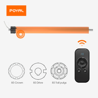 POYAL Moteur d'ouverture automatique intelligent WiFi en aluminium, télécommandé, moderne, personnalisé, numérique et écologique