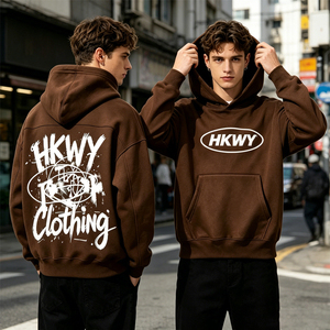 Sudaderas con Capucha para Hombre, Modernas, de Alta Calidad, Mezcla de Lana/Nailon, con Estampado Digital por Sublimación, para Ropa Urbana, con Logotipo Personalizado, 2026 - Product Image 3