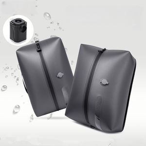 Bolsa de Almacenamiento de Ropa Impermeable de Poliéster Moderna con Cierre de Cremallera, Gran Capacidad, Cubo de Embalaje Hermético para Viajes - Product Image 1