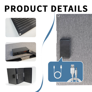 China 45Watt 16V faltbares mono kristallines <span class=keywords><strong>Solar</strong></span> <span class=keywords><strong>panel</strong></span> Günstiger Preis RV Off-Grid Camping Aufladen Hochwertiges <span class=keywords><strong>Solar</strong></span> <span class=keywords><strong>panel</strong></span> - Product Image 6