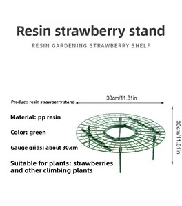 <span class=keywords><strong>Support</strong></span> de treillis pour plantes grimpantes : fraises, concombres, légumes – Idéal pour balcon et pot de jardin - Product Image 3
